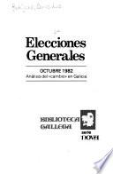 Elecciones generales, octubre 1982