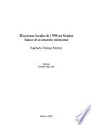 Elecciones locales de 1998 en Sinaloa