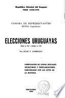 Elecciones uruguayas: Febrero de 1925 a Noviembre de 1946
