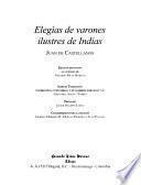Elegías de varones ilustres de Indias