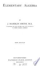 Elementary algebra. To which is now added an appendix