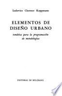 Elementos de diseño urbano