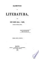 Elementos de literatura