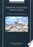 Elementos de los paisajes de la provincia de Málaga