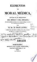 Elementos de moral médica