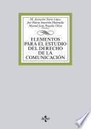 Elementos para el estudio del Derecho de la comunicación