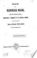 Elogio de Cristóbal Colón