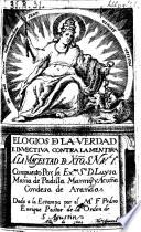 Elogios de la verdad e invectiva contra la mentira