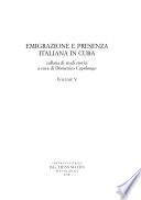 Emigrazione e presenza italiana in Cuba