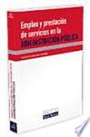 Empleo y prestación de servicios en la administración pública