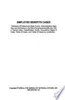 Employee Benefits Cases