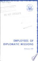 Employees of Diplomatic Missions