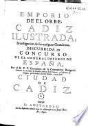 Emporio de El orbe, Cadiz ilustrada