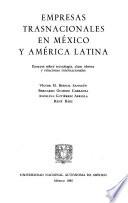 Empresas trasnacionales en México y América Latina