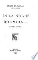 En la noche dormida