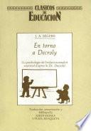 En torno a Decroly