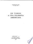 En torno a una filosofía americana