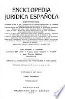 Enciclopedia jurídica española