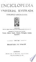 Enciclopedia universal ilustrada europeo-americana ...