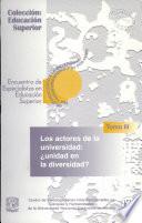 Encuentro de especialistas en educación superior reconociendo a la universidad, sus transformaciones y su por-venir
