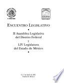 Encuentro legislativo