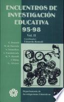 Encuentros de investigación educativa, 95-98