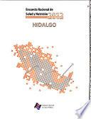 Encuesta nacional de salud y nutrición, 2012: Hidalgo
