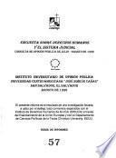 Encuesta sobre derechos humanos y el sistema judicial