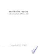 Encuesta sobre migración en la frontera norte de México