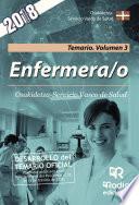 Enfermera/o. Osakidetza-Servicio Vasco de Salud. Temario. Volumen 3