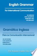 English Grammar for International Communication