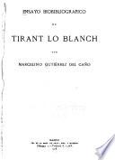 Ensayo biobibliográfico de Tirant lo Blanch