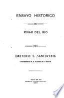 Ensayo histórico de Pinar del Rio