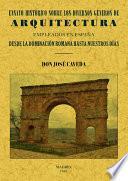 ENSAYO HISTORICO GENEROS DE ARQUITECTURA