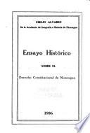 Ensayo histórico sobre el derecho constitucional de Nicaragua