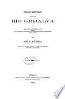 Ensayo histórico sobre el Río Grijalva