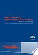 Ensayo político sobre la isla de Cuba (1826)
