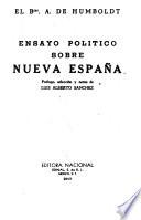 Ensayo político sobre Nueva España