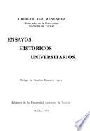 Ensayos históricos universitarios