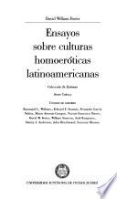 Ensayos sobre culturas homoeróticas latinoamericanas