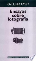 Ensayos sobre fotografía