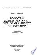 Ensayos sobre historia del pensamiento económico