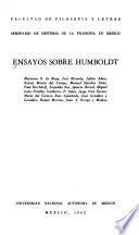 Ensayos sobre Humboldt