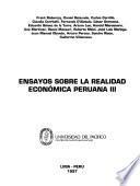 Ensayos sobre la realidad económica peruana