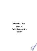 Entorno fiscal ante la crisis económica