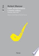 Entre hermeneutica y teoria critica