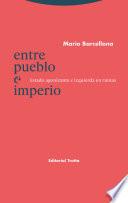 Entre pueblo e Imperio