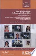 Environmental Law in Developing Countries