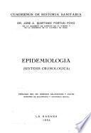 Epidemiología (síntesis cronológica)