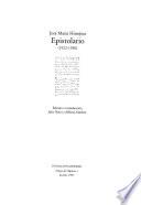 Epistolario, 1922-1936